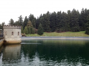 Mt. Tabor's middle reservoir