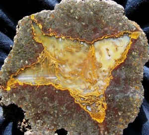 Oregon thunder egg agate