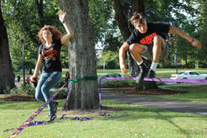 Sage Noelle and Zarin Lucero. Photo by Aaron Michael Davis